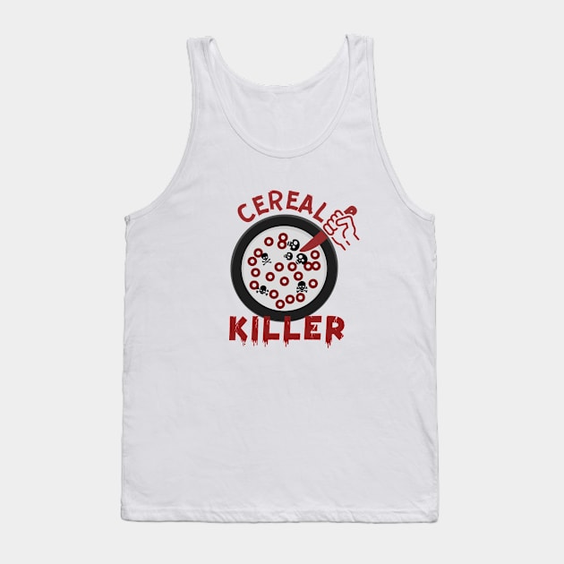 CEREAL KILLER Tank Top by ScritchDesigns